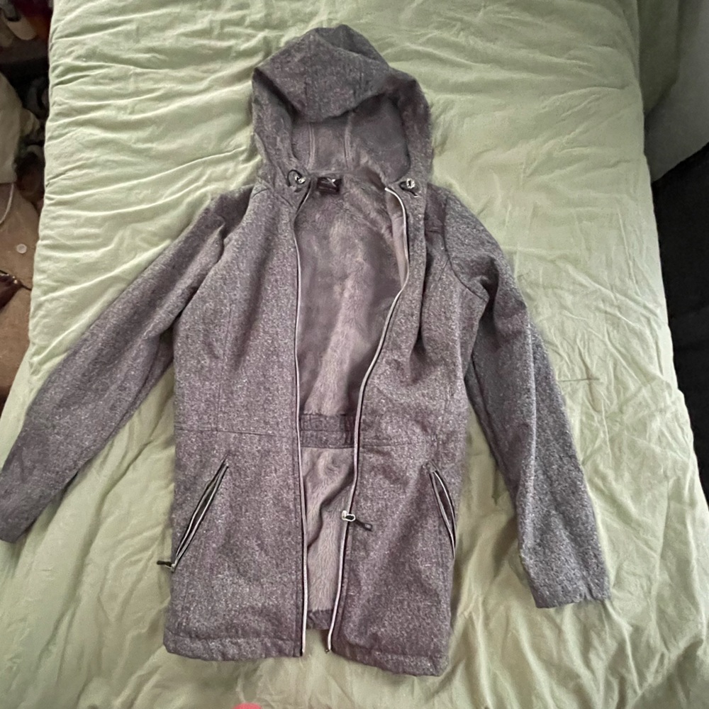 thick raincoat